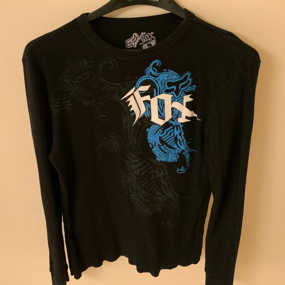 Fox Men's Black Long Sleeve M